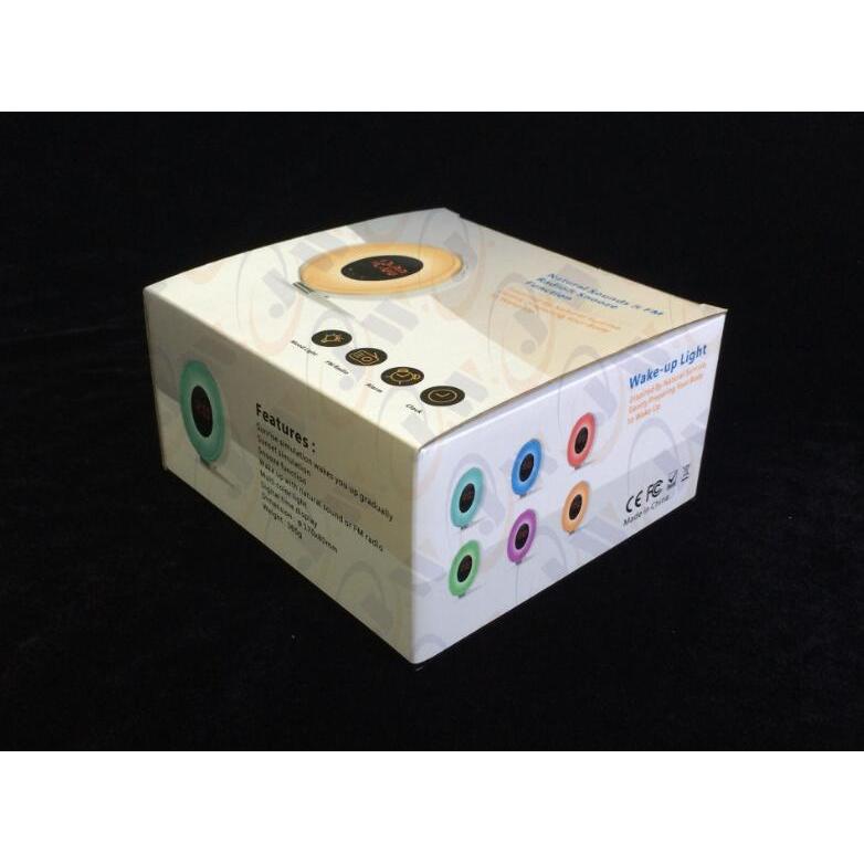 Alarm Clock Radio with LED Sunrise Night Light by HitMyNeed