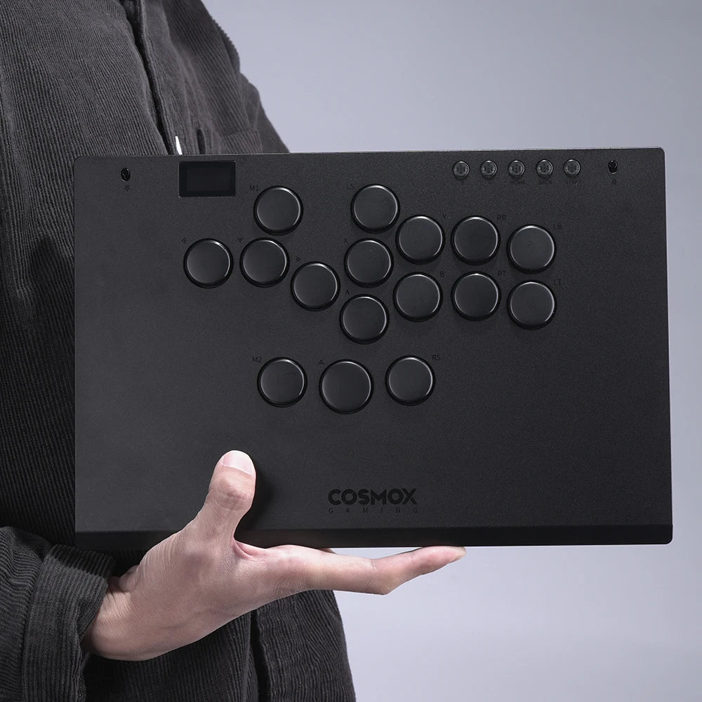 Aluminium Hitbox Leverless Arcade Controller M-Ultra by HitMyNeed