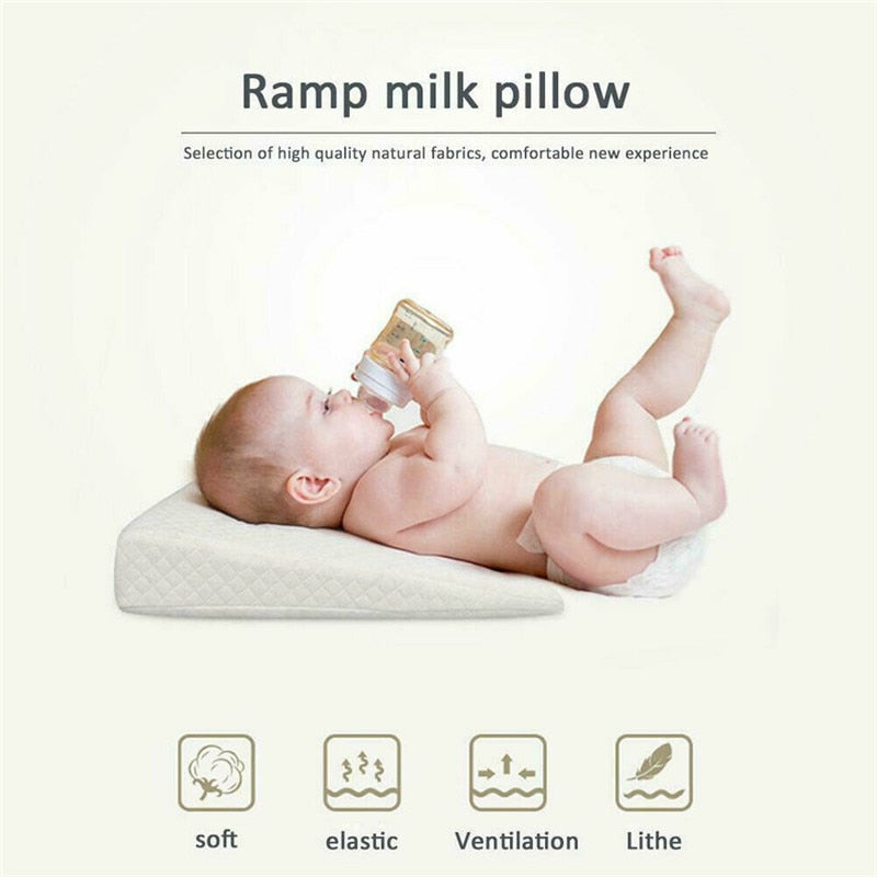 Anti Reflux Baby Wedge Pillow for Feeding Support by HitMyNeed