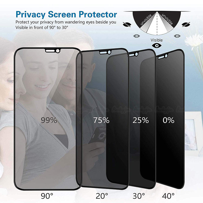 Anti-Spy Privacy Tempered Glass Screen for iPhone for-iphone-13-pro by HitMyNeed