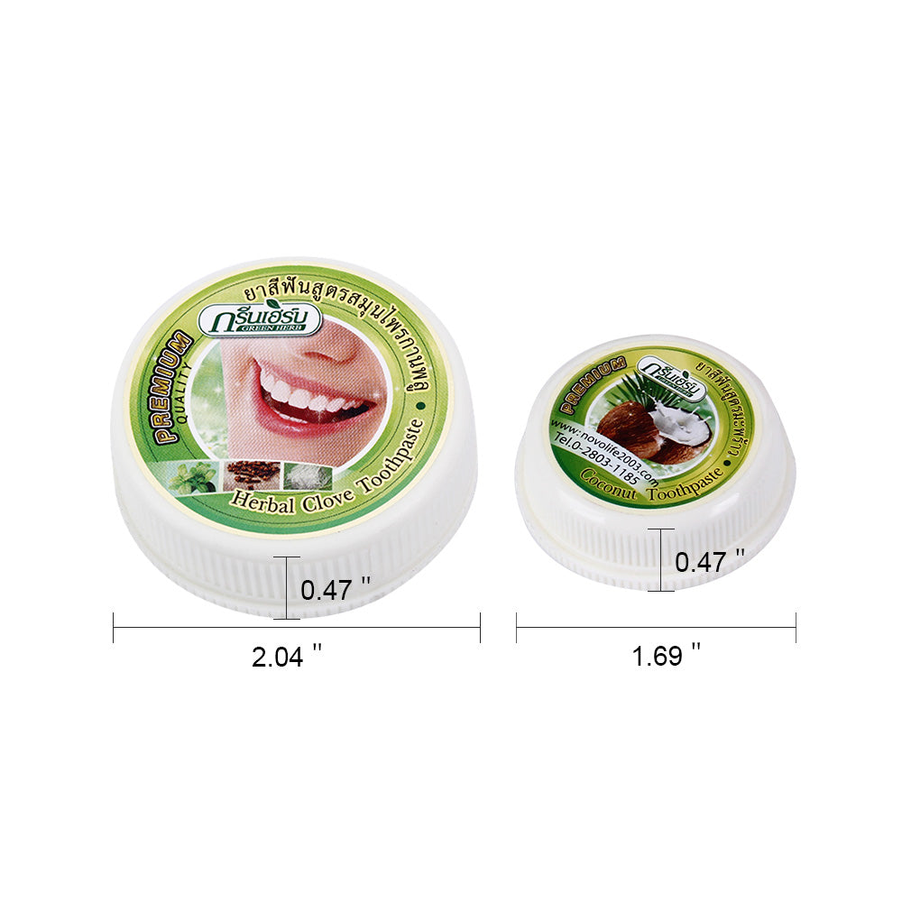 Antibacterial Herbal Toothpaste Dentifrice Set by HitMyNeed