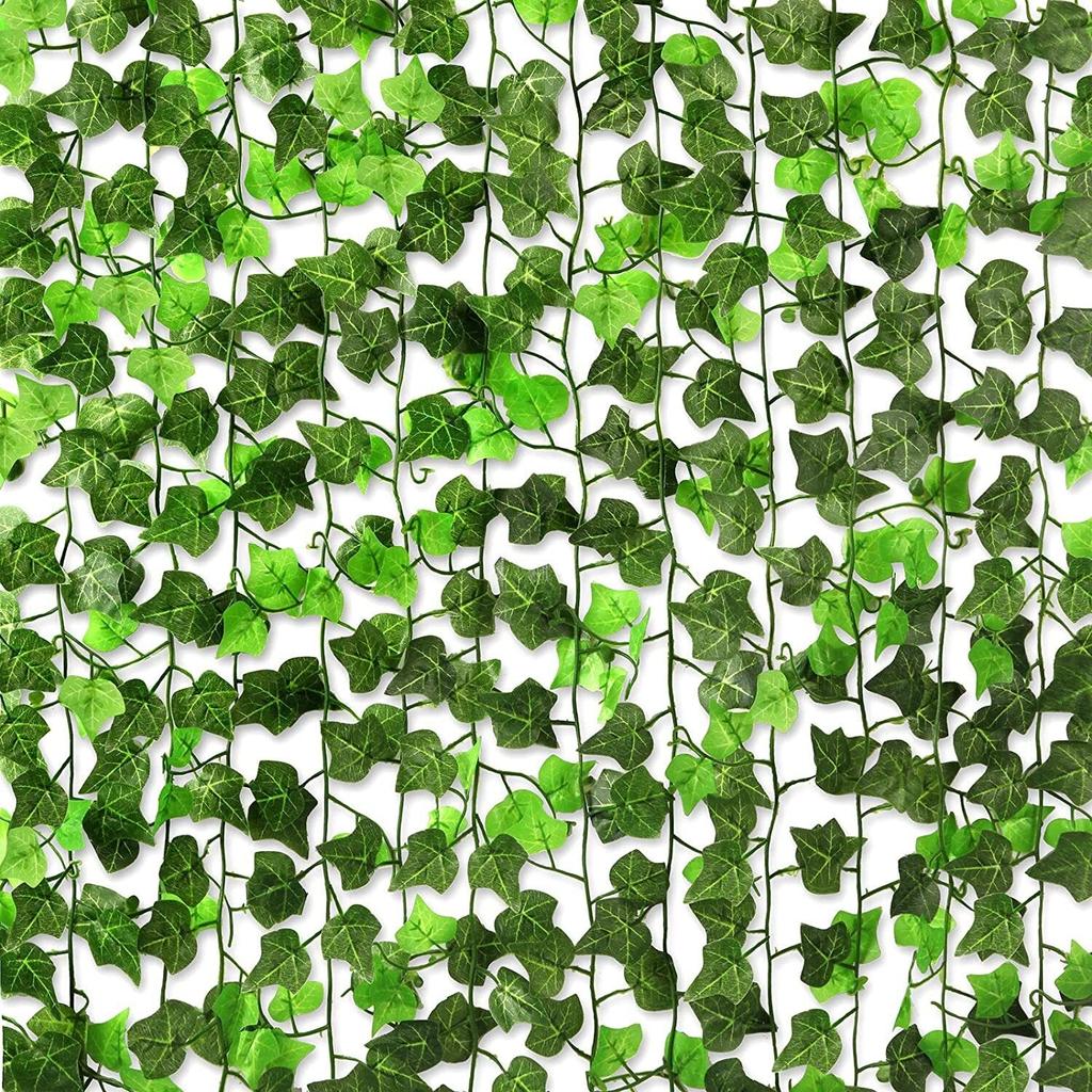 Artificial Ivy Vine Garland, 2.5m, 100 Leaves by HitMyNeed