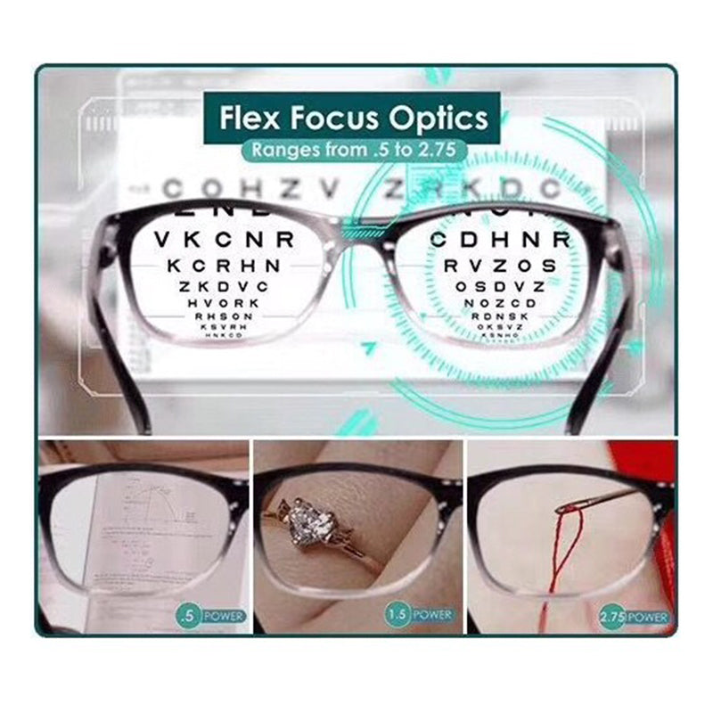 Auto Focus Dual-Focus Reading Glasses by HitMyNeed