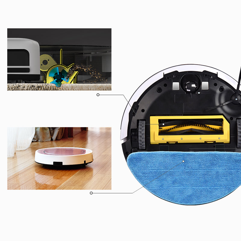 Automatic Robot Vacuum and Mop with Docking Station by HitMyNeed
