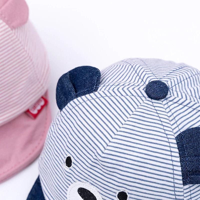 Baby Bear Cotton Baseball Cap for Babies 3-12 Months by HitMyNeed