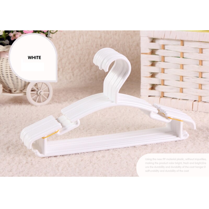 Baby Clothes Hanger White Set (10pcs) - 27cm by HitMyNeed