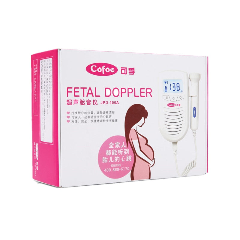 Baby Doppler Portable Fetal Heartbeat Monitor by HitMyNeed