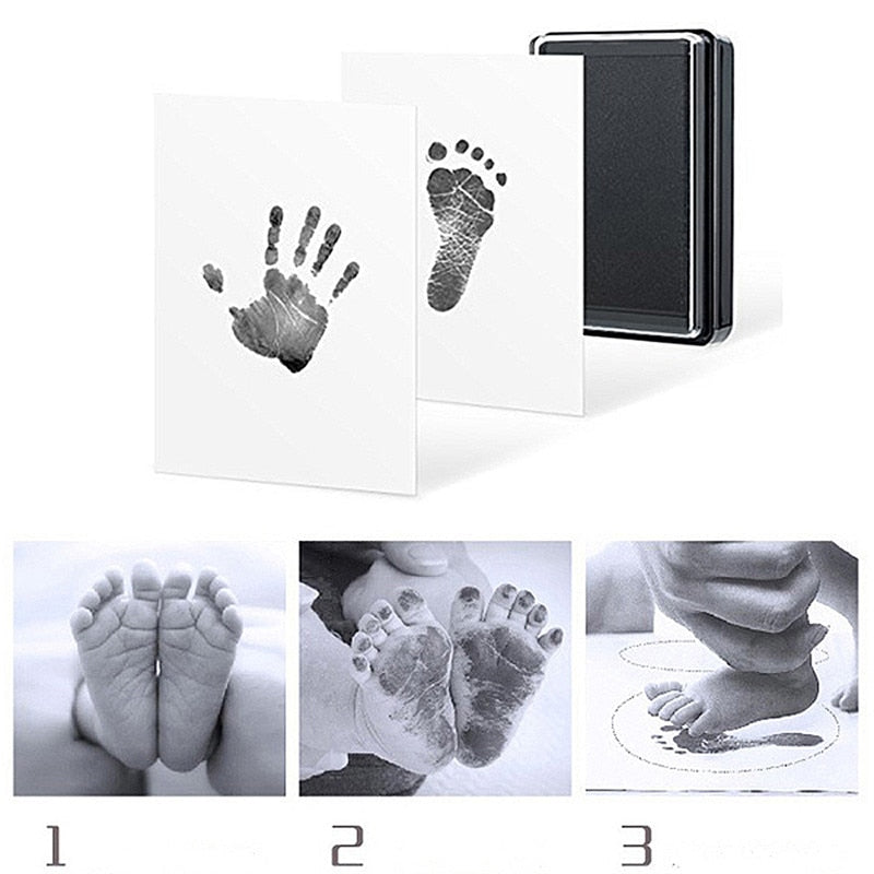 Baby Handprint & Footprint Inkless Keepsake Kit by HitMyNeed