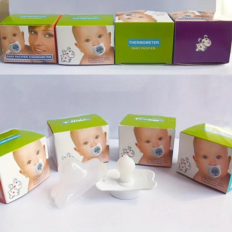 Baby Pacifier Digital Thermometer for Infants & Children by HitMyNeed