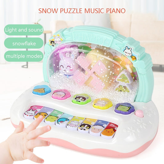 Baby Piano Toy with Lights and Animal Sounds by HitMyNeed