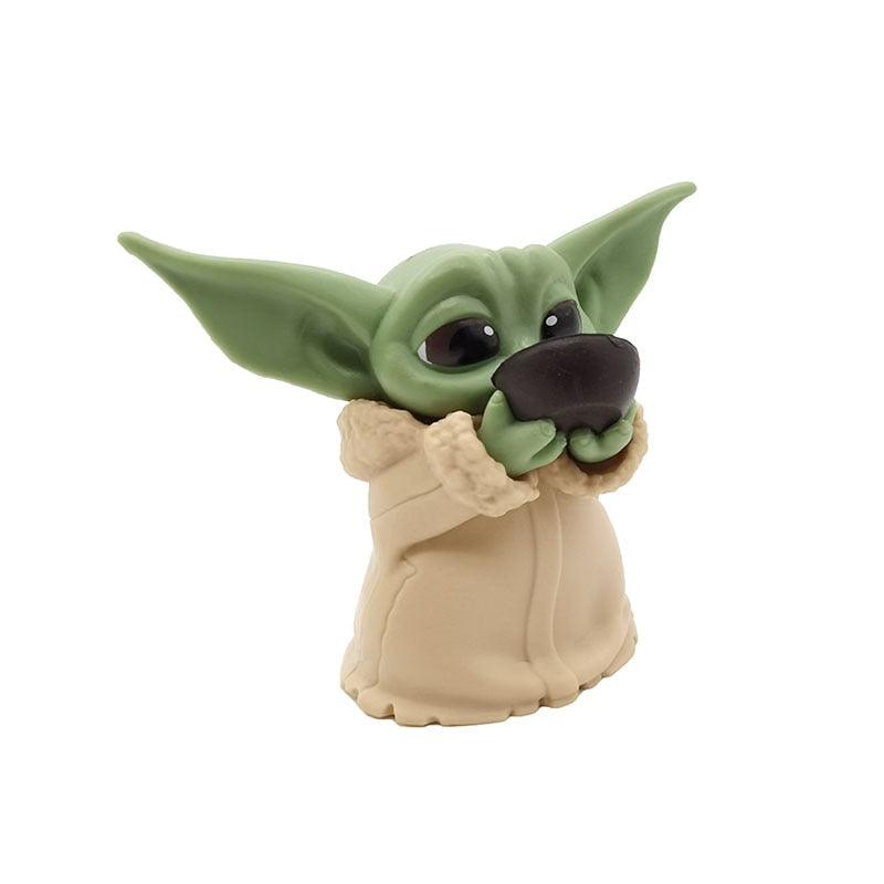 Baby Yoda Action Figure Collectible Set of 5 by HitMyNeed