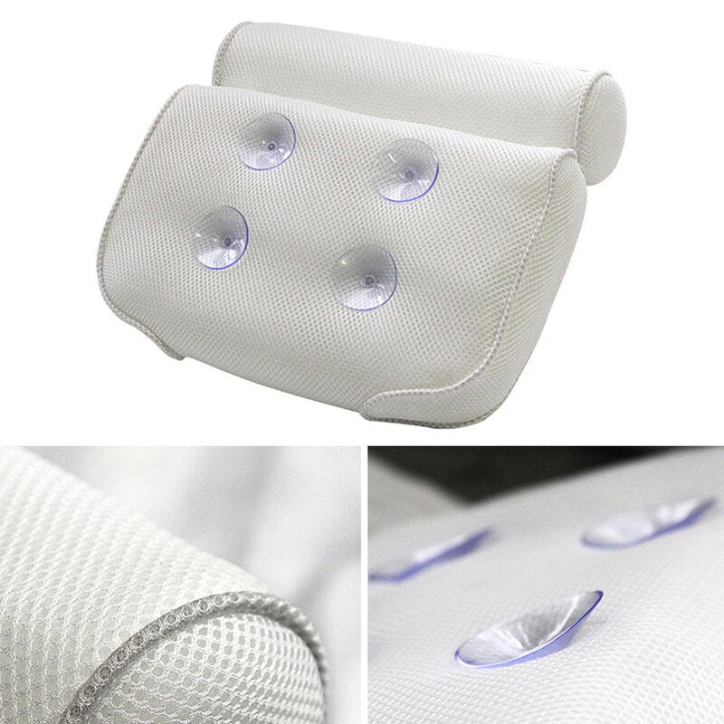 Bathtub Cushion Neck and Back Support Pillow by HitMyNeed