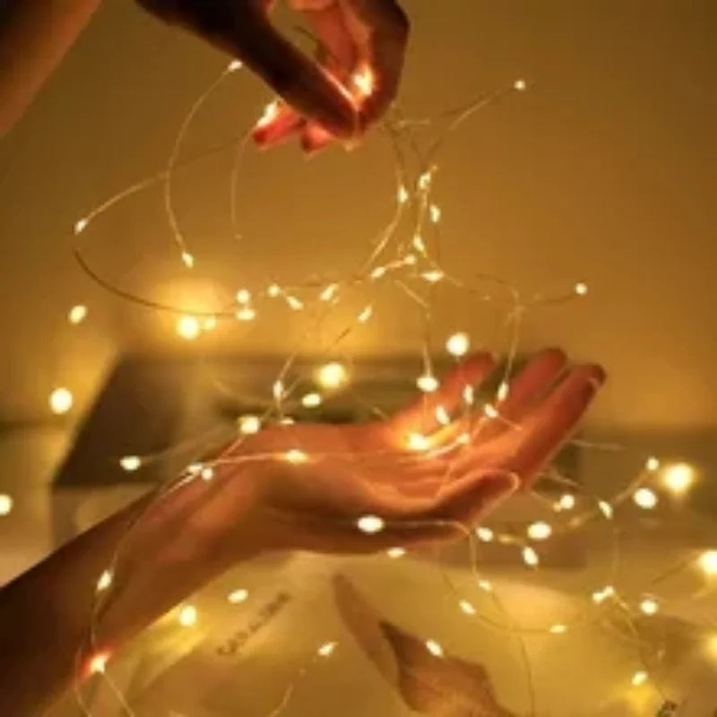 Battery LED Copper Wire Fairy Lights for Decor by HitMyNeed