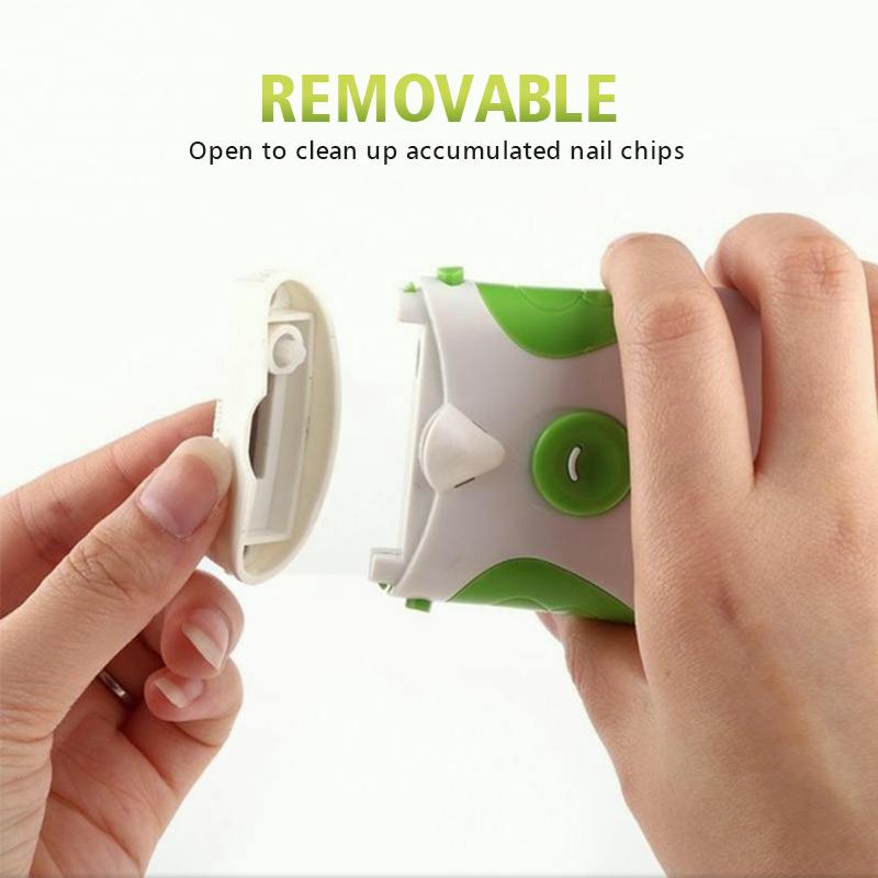 Battery Operated Electric Nail Clipper for Kids & Adults by HitMyNeed