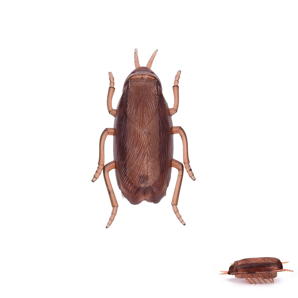 Battery-Operated Running Cockroach Prank Toy by HitMyNeed