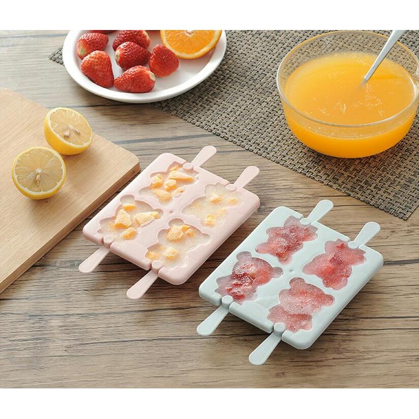 Bear Shaped Ice Cream Molds for Kids by HitMyNeed
