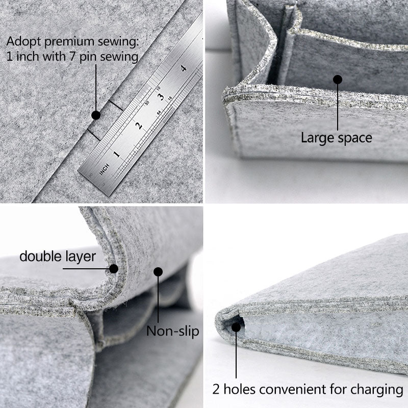 Bedside Hanging Pocket Storage Organizer by HitMyNeed