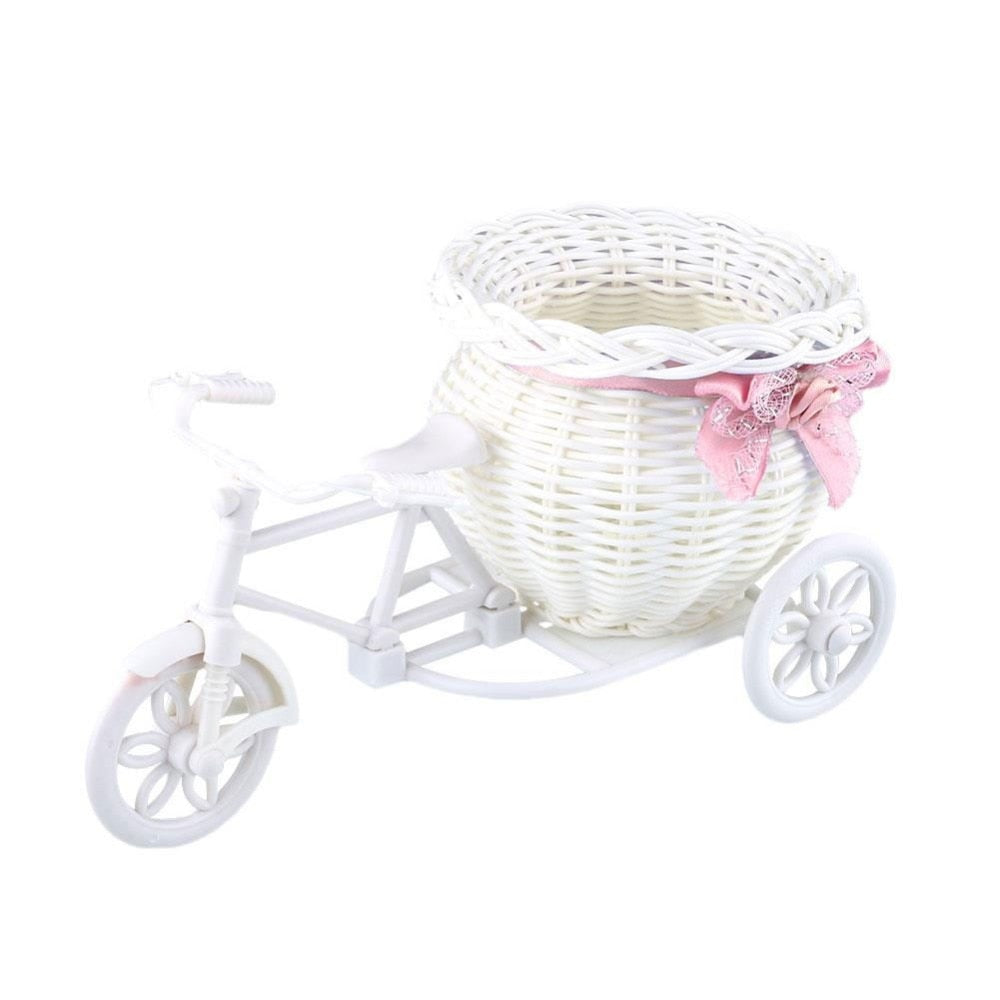 Bicycle Flower Basket Decorative Plant Stand by HitMyNeed