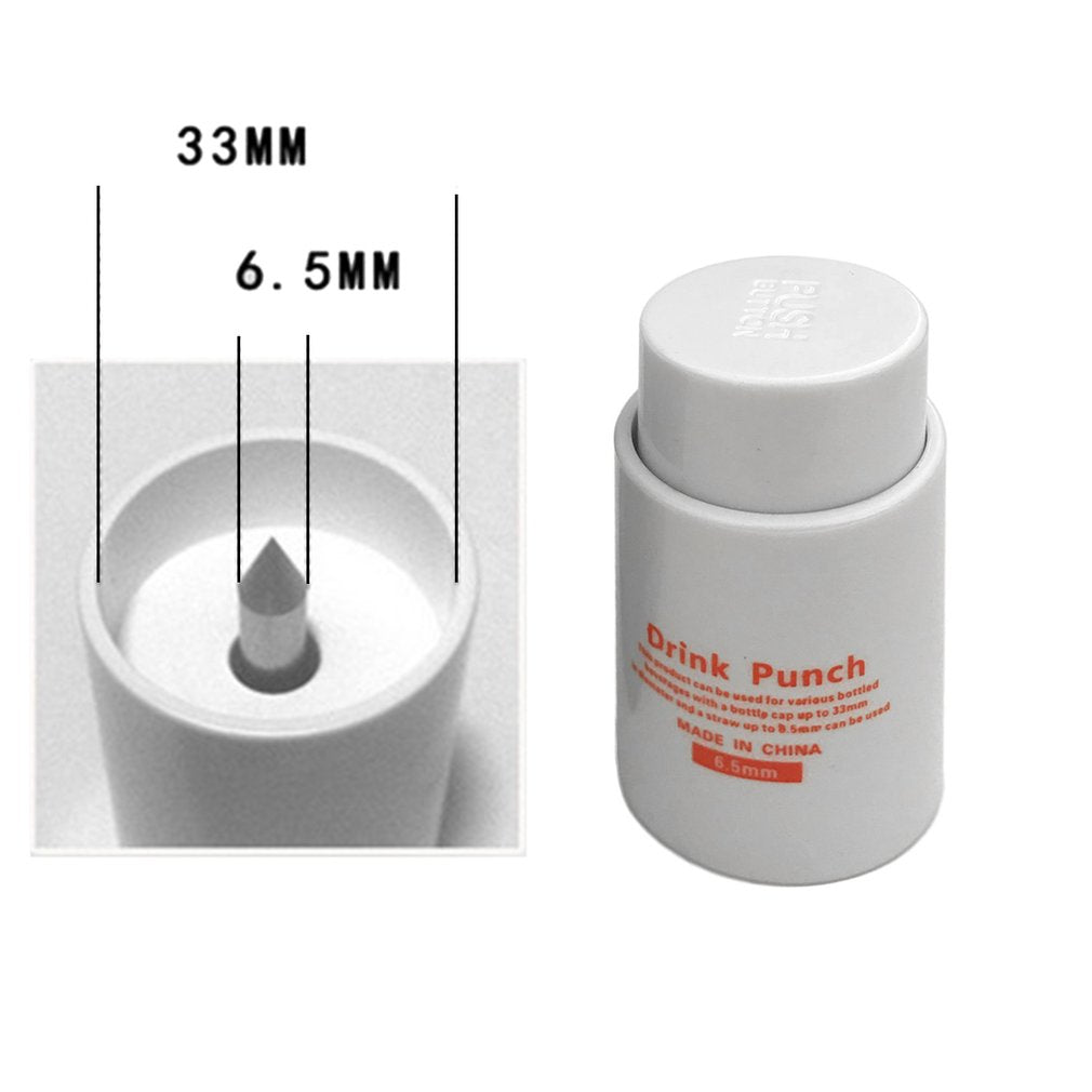 Bottle Cap Hole Puncher Tool for Plastic Bottles by HitMyNeed