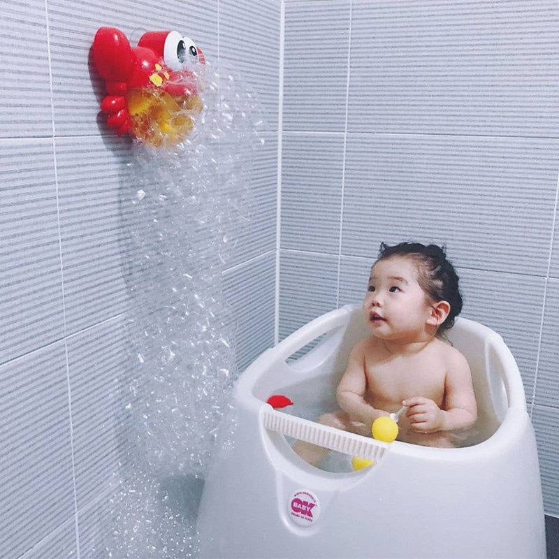 Bubble Crab Musical Bath Time Bubble Toy by HitMyNeed