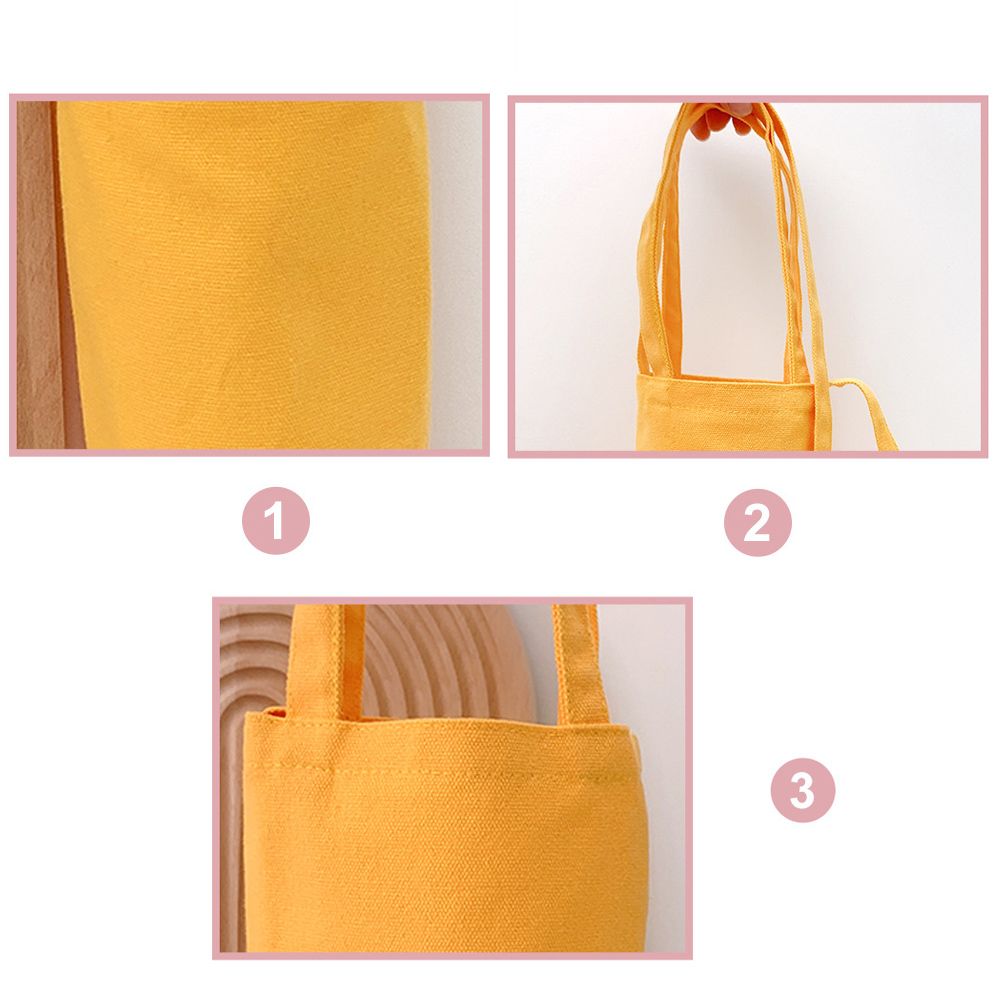 Canvas Shoulder Tumbler Bag with Adjustable Strap by HitMyNeed