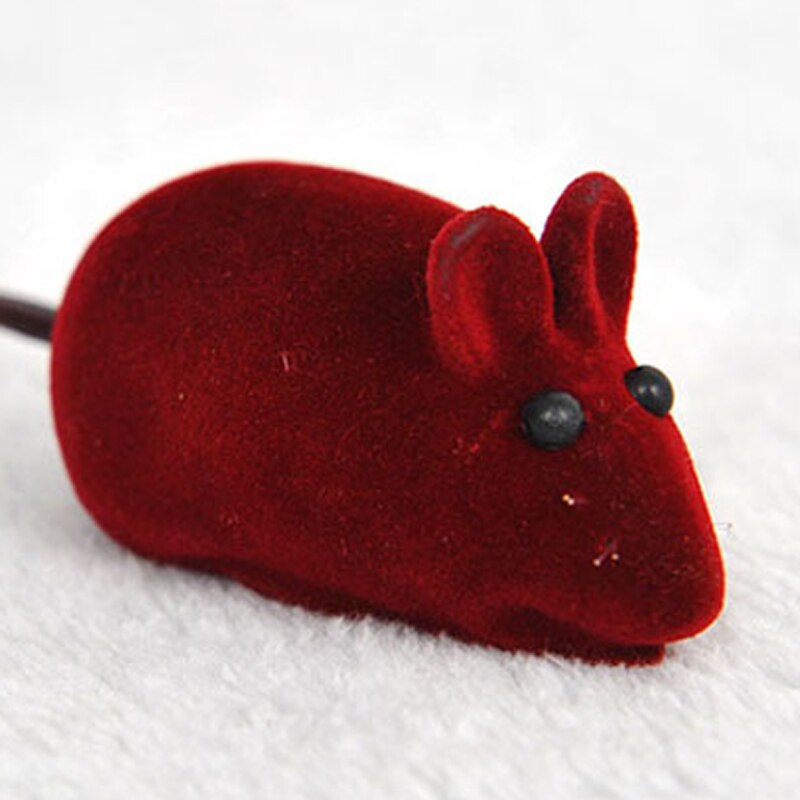 Cat Mouse Chew Toys, Random Colors (Set of 5) by HitMyNeed