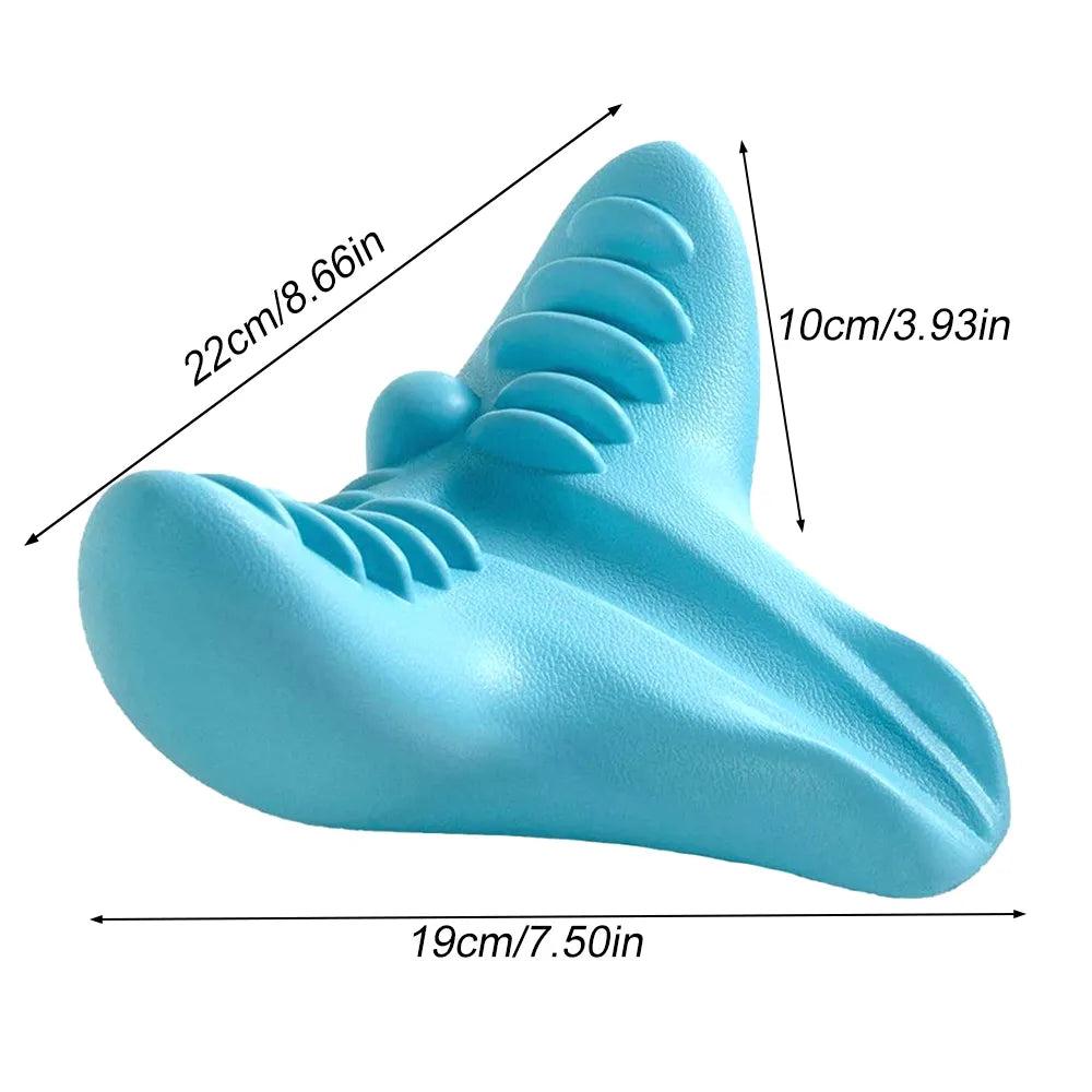 Cervical Traction Neck Stretcher & Alignment Pillow by HitMyNeed