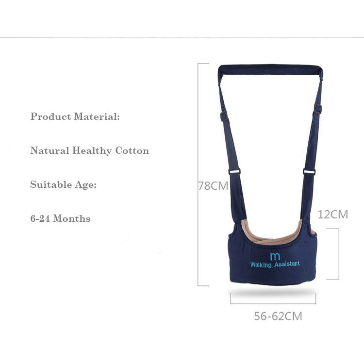 Children's Breathable Baby Walking Harness with Handle by HitMyNeed