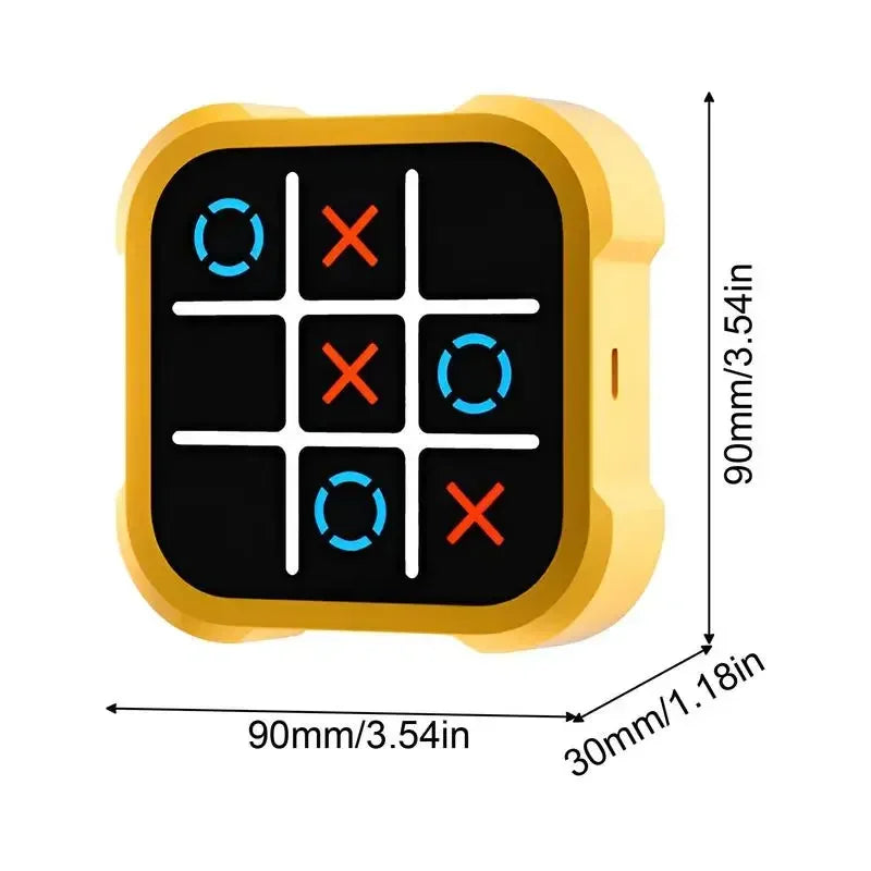 Classic Handheld Tic Tac Toe Puzzle Game Console by HitMyNeed