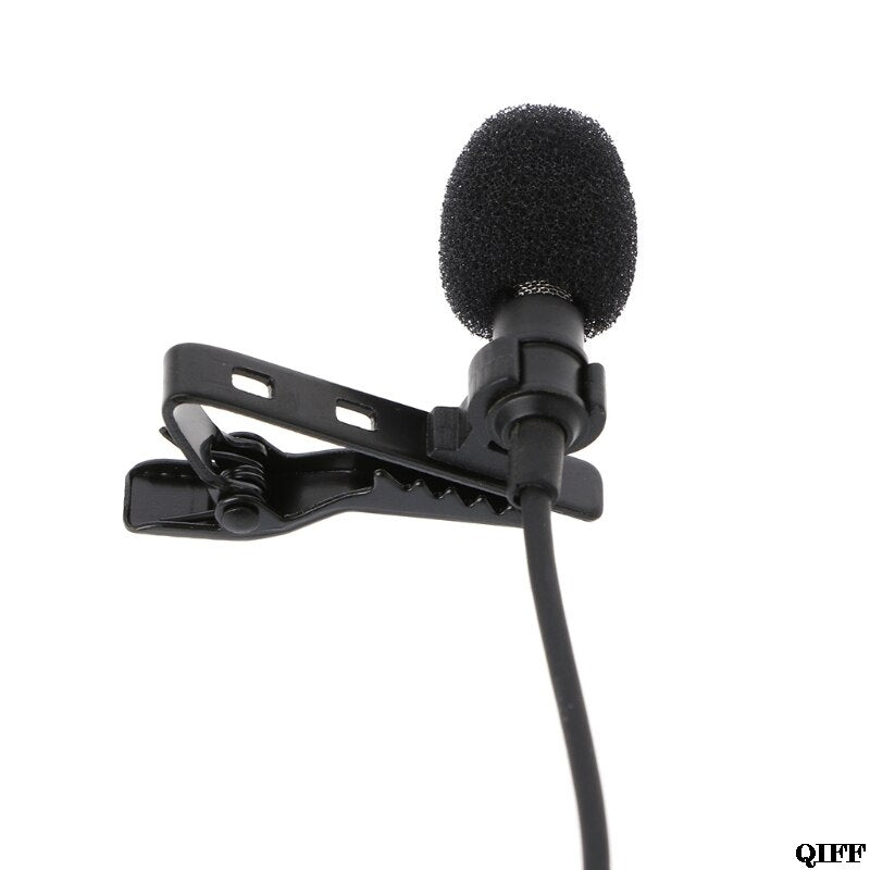 Clip-On Phone Microphone with 3.5mm Jack, 1.5m Cable by HitMyNeed