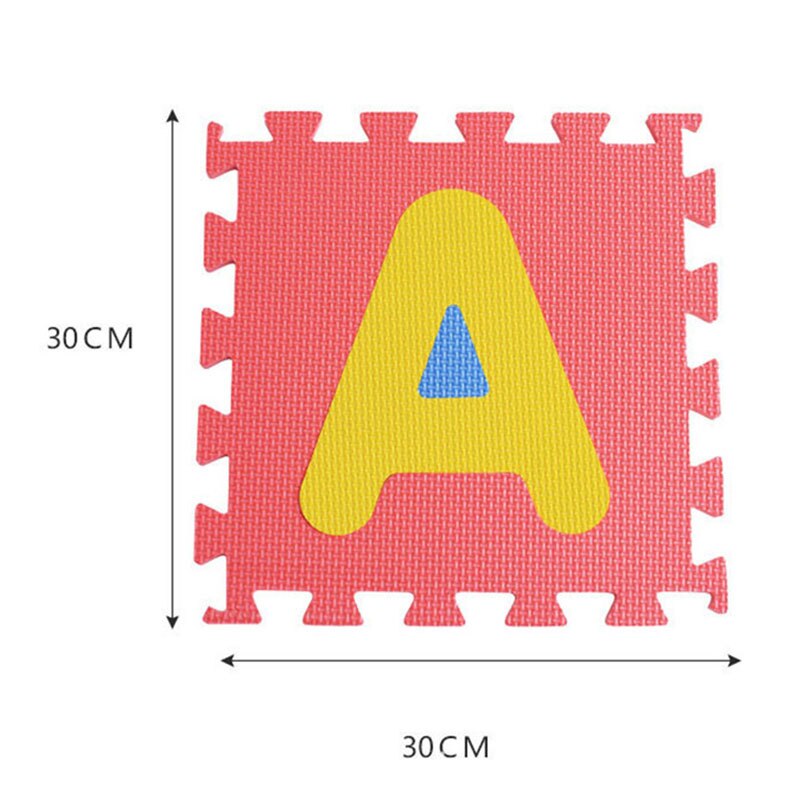Colorful Alphabet EVA Puzzle Mat - 26 Interlocking Tiles by HitMyNeed