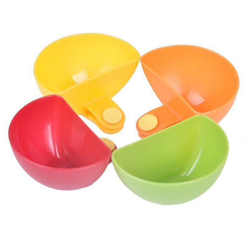 Colorful Clip-On Dip Bowls Set of 4 by HitMyNeed