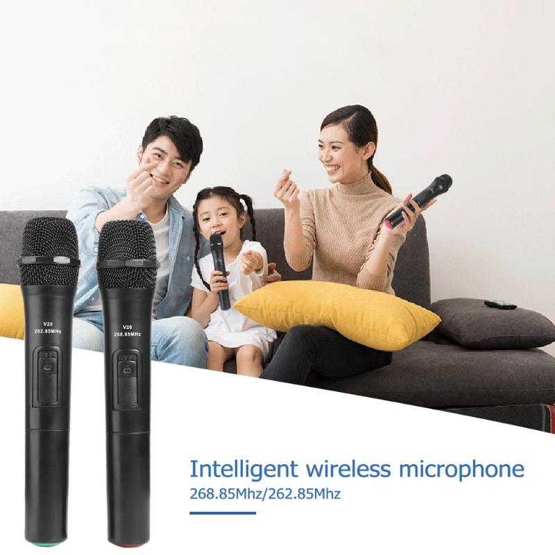 Cordless Handheld Microphone Set with USB Receiver by HitMyNeed