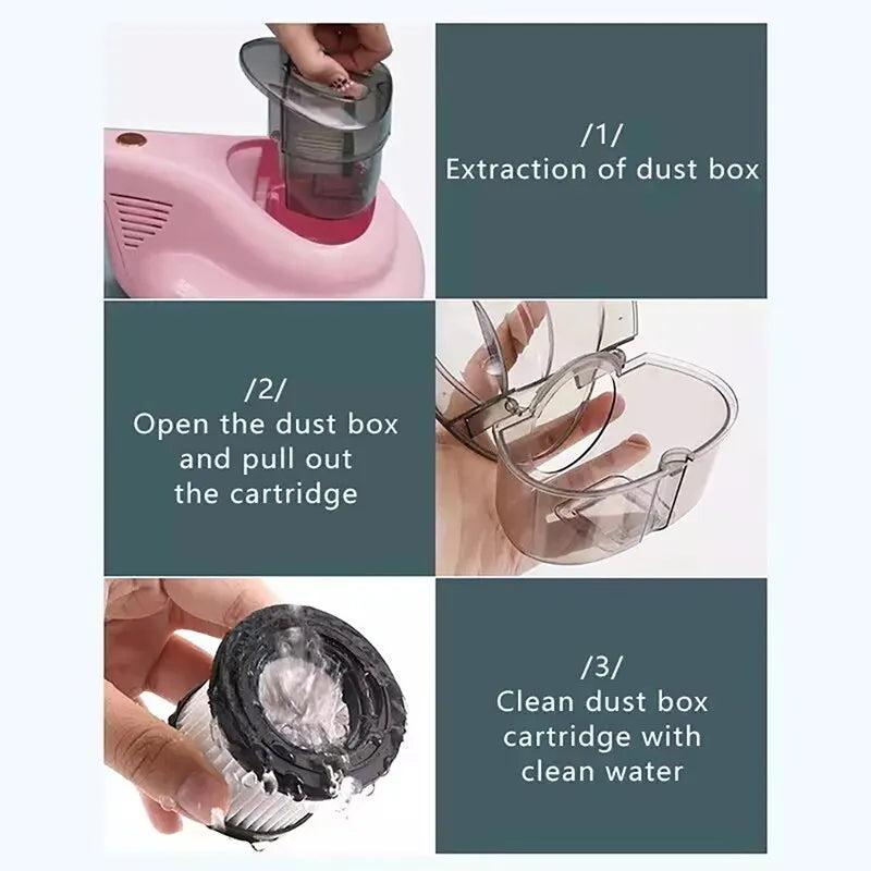 Cordless UV Mite Vacuum Cleaner 10000Pa by HitMyNeed