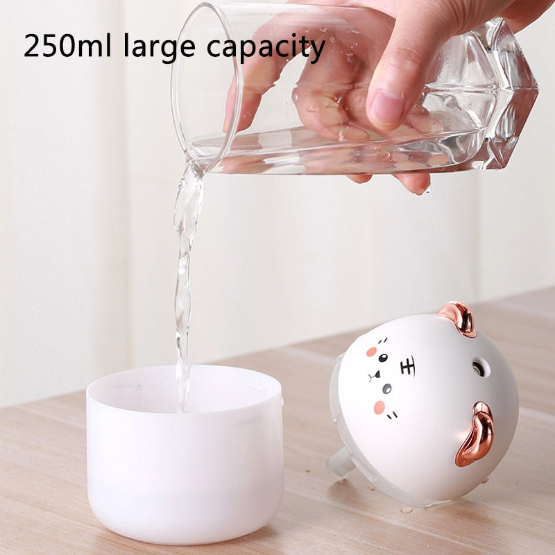 Cute Pet USB Mini Humidifier for Desk & Bedroom by HitMyNeed