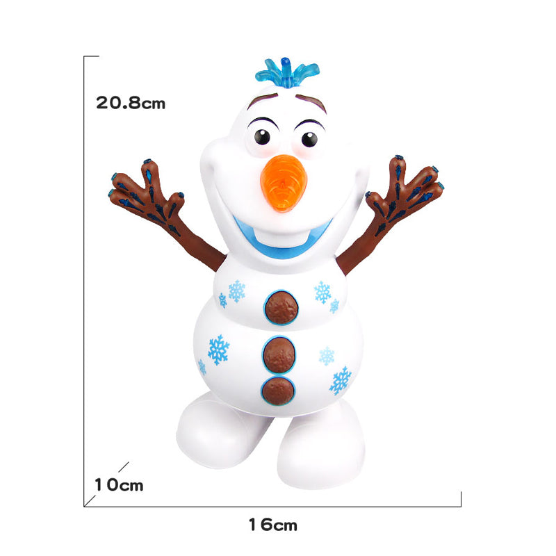Dancing Snowman Toy with Lights and Music by HitMyNeed