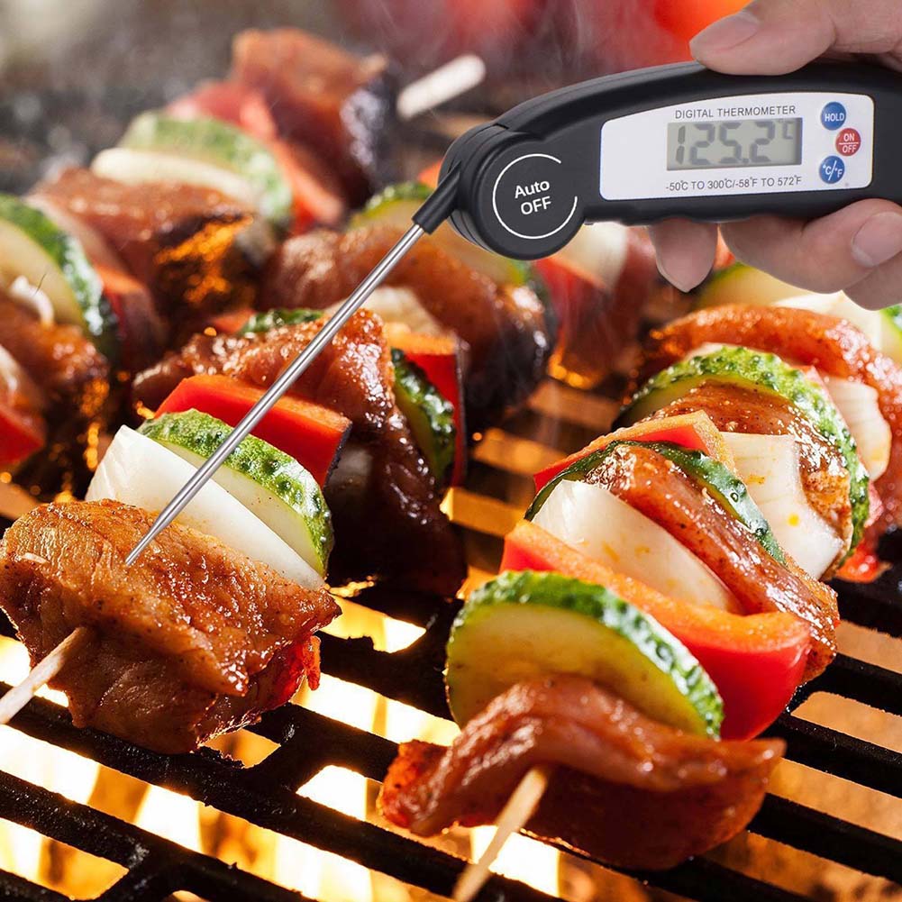 Digital Foldable Meat Thermometer with Probe by HitMyNeed