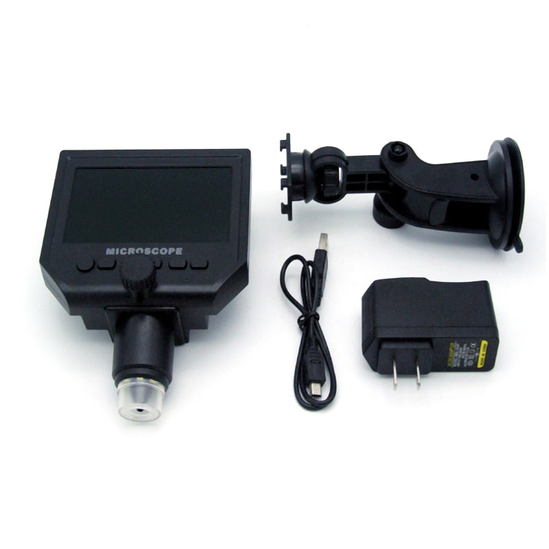 Digital Microscope HD Endoscope with 4.3" Screen by HitMyNeed