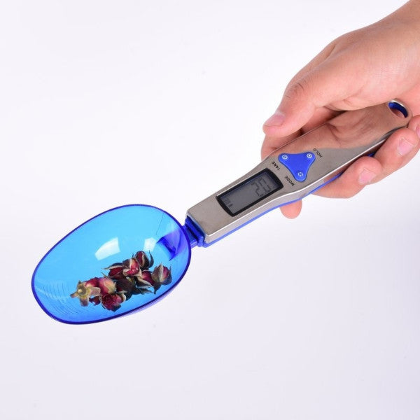 Digital Spoon Scale with LCD and 3 Measuring Spoons by HitMyNeed