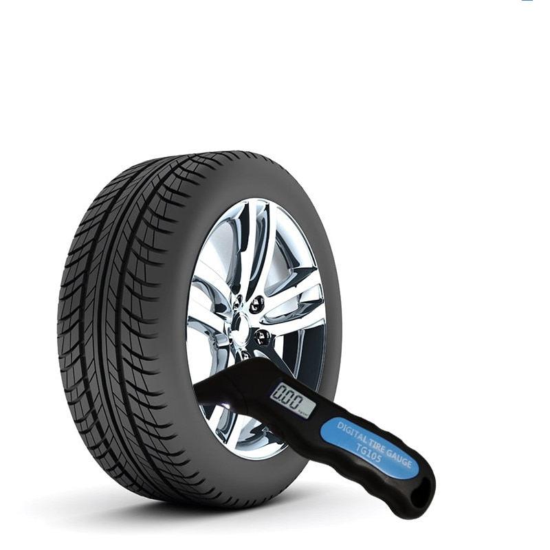 Digital Tire Pressure Gauge 200 PSI with LCD Display by HitMyNeed