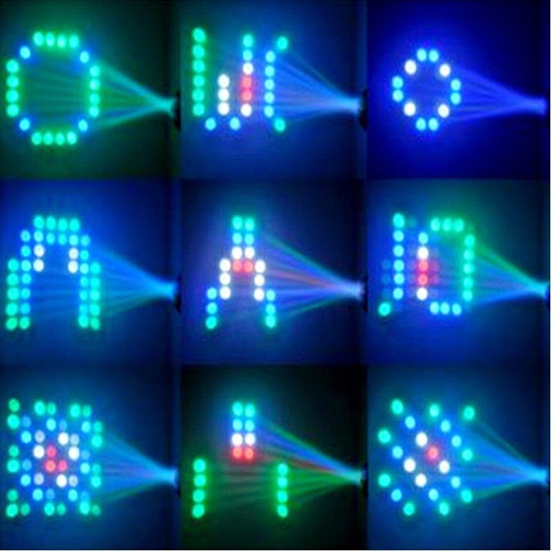 Disco LED Party Light with Voice Control, 64 LEDs by HitMyNeed