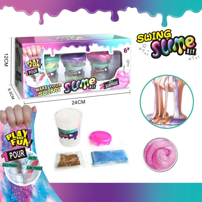 DIY Slime Kit for Kids - Creative Science Play Set by HitMyNeed
