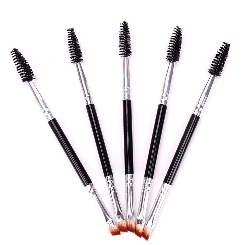 Double-Ended Spoolie and Angled Makeup Brush by HitMyNeed