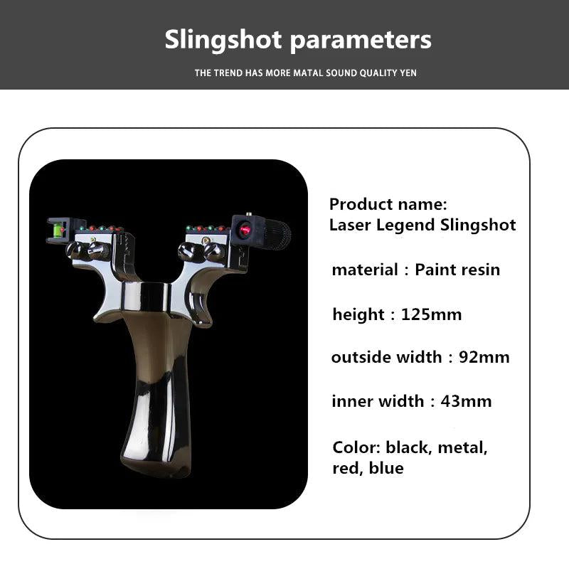 Double Spiral Slingshot Set with Targets by HitMyNeed