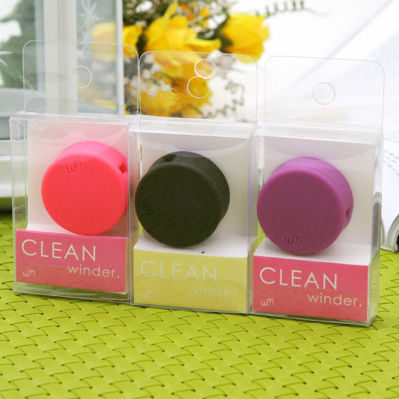 Earphone Cable Winder and Phone Screen Wiper by HitMyNeed