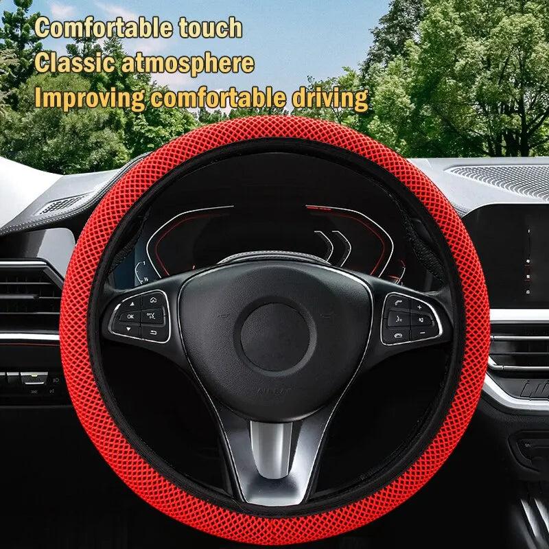 Elastic Non-Slip Universal Steering Wheel Cover by HitMyNeed