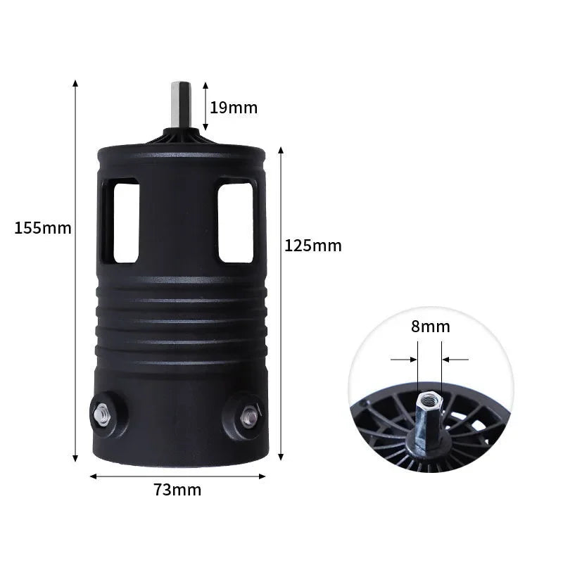 Electric Corn Thresher Head with Grain Separator by HitMyNeed