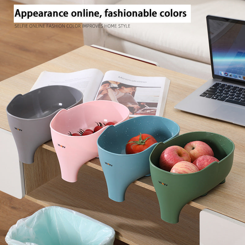 Elephant Drain Basket Multi-Purpose Kitchen Organizer by HitMyNeed