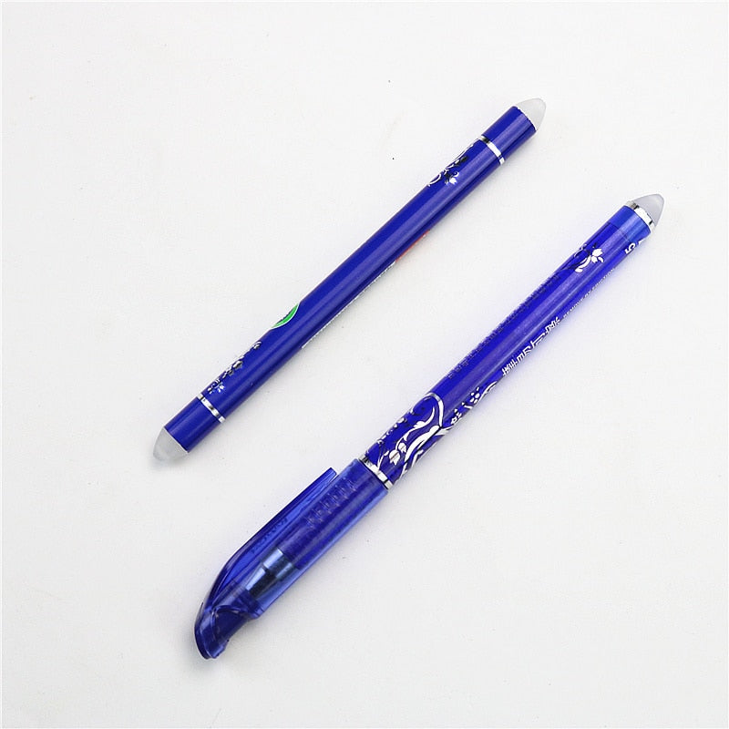 Erasable Gel Pen Set with 10 Refills and Eraser by HitMyNeed