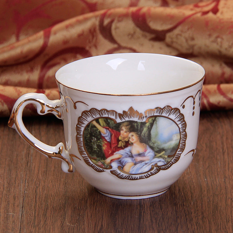 European Bone China Porcelain Tea & Coffee Set by HitMyNeed